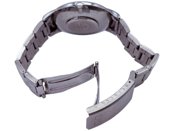Q&Q | Klassiek Zilverkleurig Herenhorloge – foto 9 – kavel bij XL Auctions