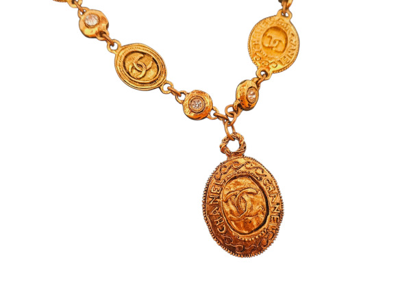Chanel | Vintage Medallion Sautoir Collier – foto 4 – kavel bij XL Auctions