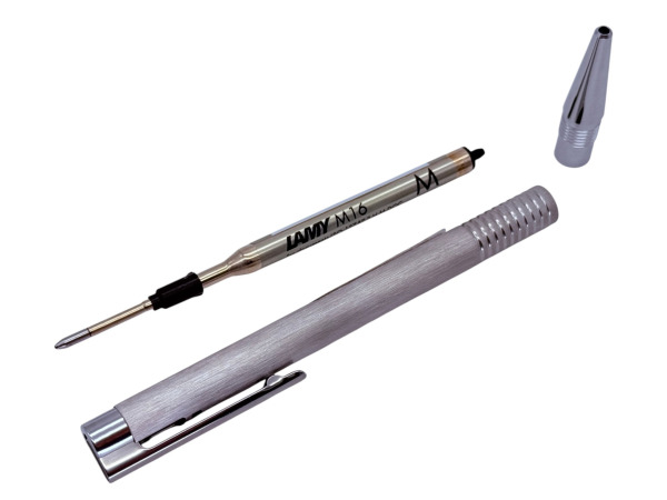 LAMY | Luxe Logo Balpen van Geborsteld Edelstaal – foto 4 – kavel bij XL Auctions