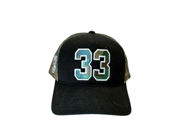 Mitchell & Ness | Knicks Patrick Ewing Camo Trucker Cap – kavel bij XL Auctions
