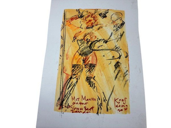 Koes Komo | Origineel Erotisch Kunstwerk Mrs Manita – foto 2 – kavel bij XL Auctions