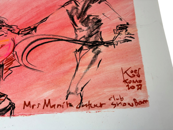 Koes Komo | Origineel Erotisch Kunstwerk Club Showboat – foto 3 – kavel bij XL Auctions