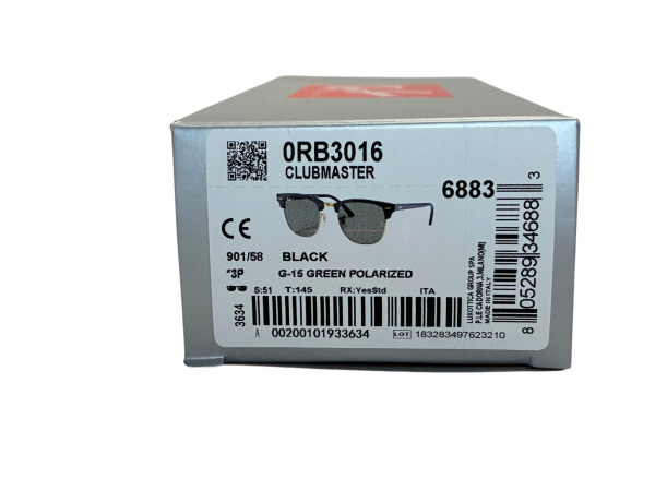 Ray-Ban | Clubmaster Classic Polarized Zonnebril – foto 7 – kavel bij XL Auctions