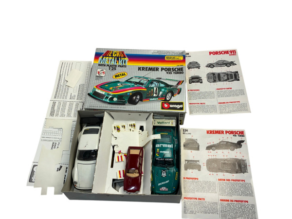 Bburago | Vintage Kremer Porsche Modelauto Set – foto 2 – kavel bij XL Auctions