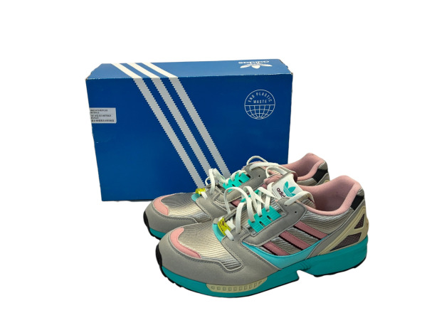 adidas | ZX 8000 Metallic Grey Sneakers