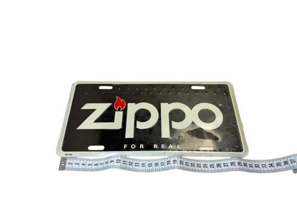 Zippo | Exclusief For Real Metalen Nummerbord – foto 3 – kavel bij XL Auctions