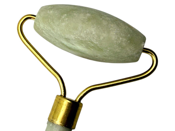 Luxe Jade Gezichtsroller met Goudkleurig Montuur – foto 6 – kavel bij XL Auctions