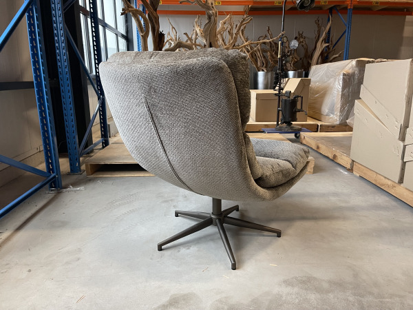 Fauteuil Comfy (set van 2) - Draaibaar - Taupe – foto 2 – kavel bij XL Auctions