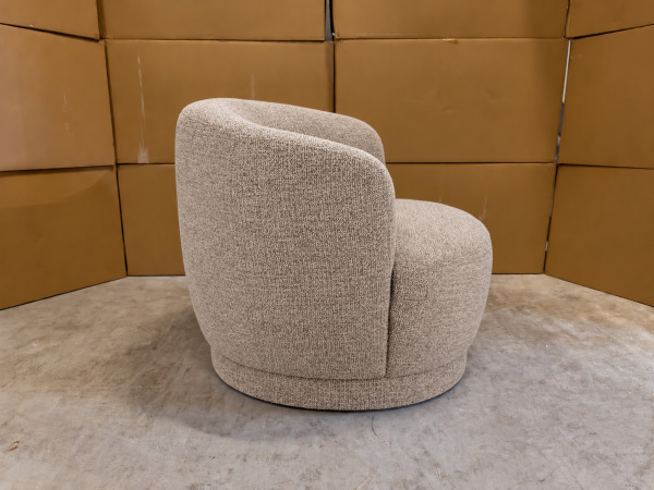 Fauteuil Hanna (set van 2) - Stof - Desert – foto 4 – kavel bij XL Auctions