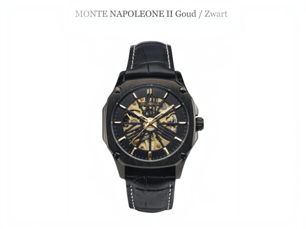 Monte Napoleone Automatisch Skeleton Horloge – kavel bij XL Auctions