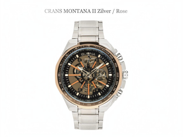 Crans Montana II Automaat Skeleton Horloge – kavel bij XL Auctions