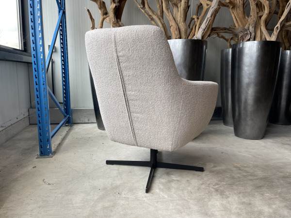 Fauteuil Arsenie (2 stuks) -Draaibaar – Boucle-Beige – foto 3 – kavel bij XL Auctions