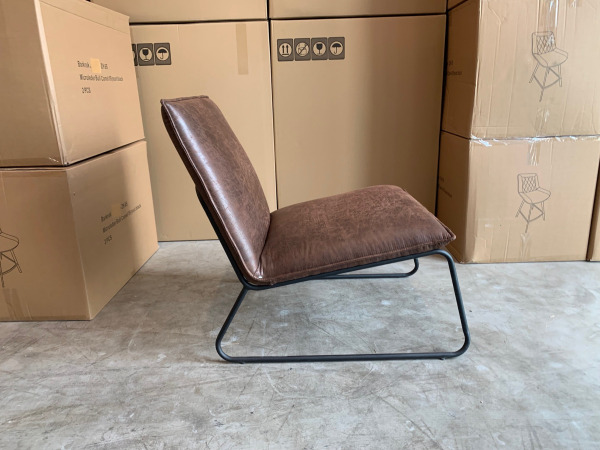 Fauteuil Cas (2 stuks) Lounge - Stof - Bruin - Donkerbruin – foto 2 – kavel bij XL Auctions