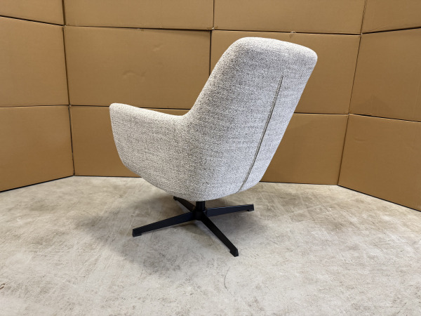 Fauteuil Skape - Draaibaar - Linnenstof - Naturel – foto 2 – kavel bij XL Auctions