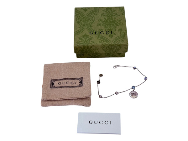 Gucci | Exclusieve Blind For Love Zilveren Armband – kavel bij XL Auctions