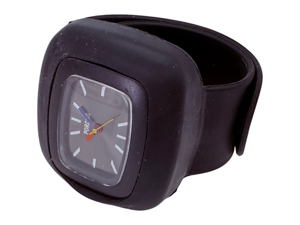 Porche | Vintage Pop-Art Rubber Cuff Horloge