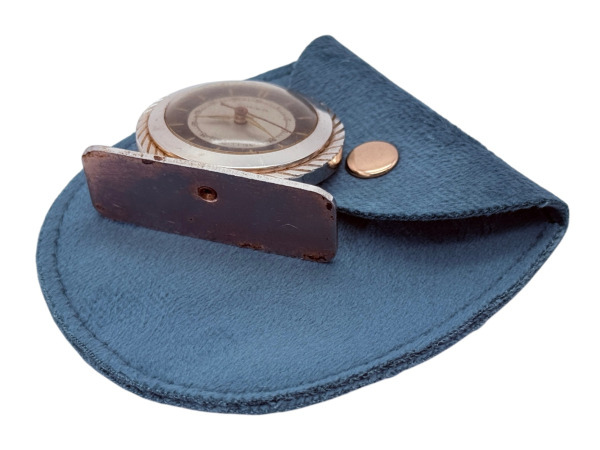 Cimier | Zeldzame Vintage Bureauklok met Etui – foto 7 – kavel bij XL Auctions