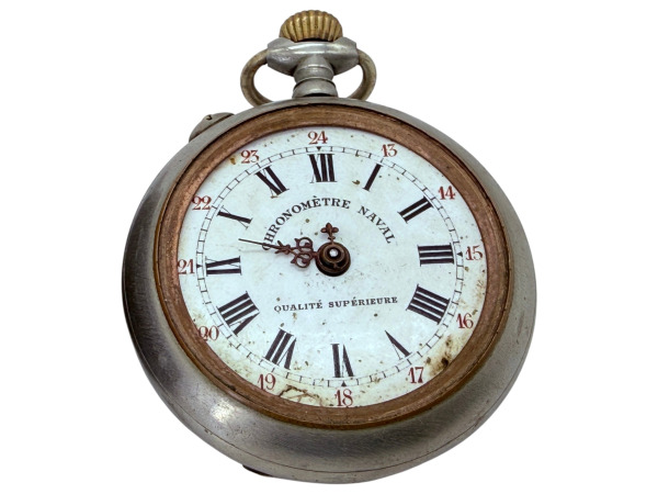 Chronomètre Naval | Antiek Zakhorloge met Beschermkast – foto 2 – kavel bij XL Auctions