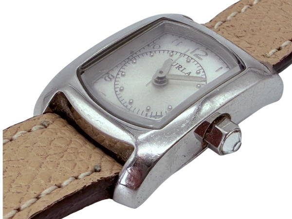 Furla | Elegant Tonneau Dameshorloge in Edelstaal – foto 4 – kavel bij XL Auctions