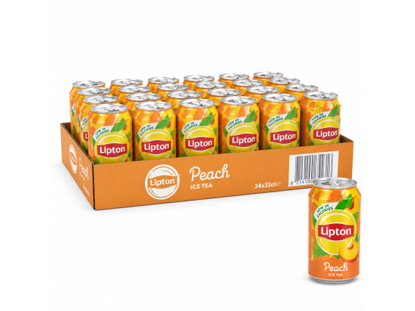 2x 2x tray Lipton ice tea Peach – kavel bij XL Auctions