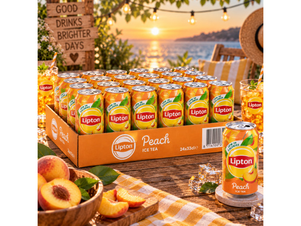 2x 2x tray Lipton ice tea Peach – foto 2 – kavel bij XL Auctions