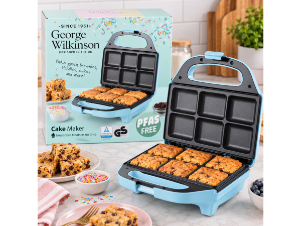 George Wilkinson cake/browniemaker 750w Blauw – foto 2 – kavel bij XL Auctions