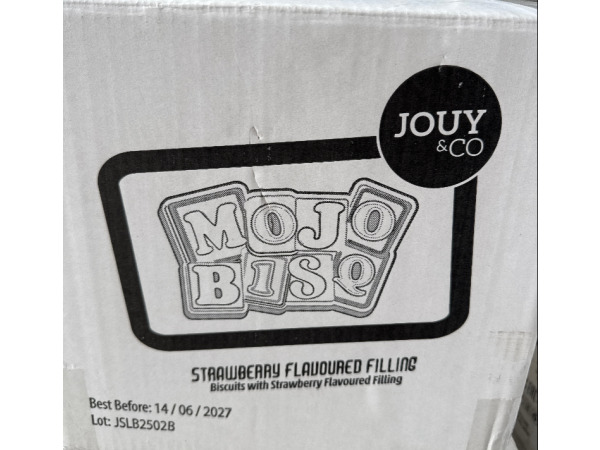 24 doosjes mojo aardbijenvulling 40g per doosje – foto 2 – kavel bij XL Auctions