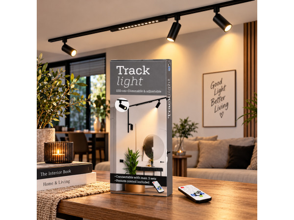 5x 5x Railverlichting Zwart 150 CM 3 Lampen – foto 2 – kavel bij XL Auctions
