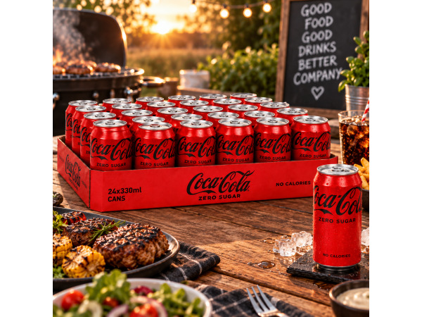 2x 2x tray Coca cola Zero – foto 2 – kavel bij XL Auctions