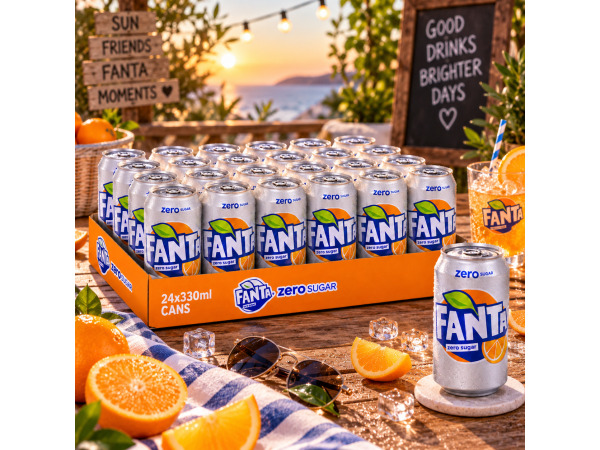 2x 2x tray Fanta Zero – foto 2 – kavel bij XL Auctions