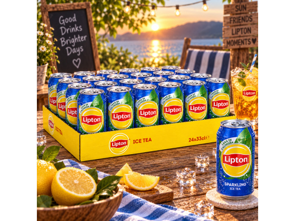 2x 2x tray Lipton ice tea sparkling – foto 2 – kavel bij XL Auctions