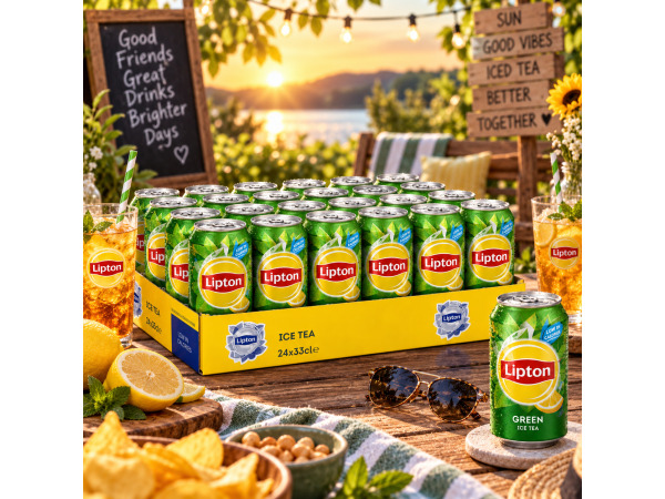 2x 2x tray Lipton ice tea green – foto 2 – kavel bij XL Auctions
