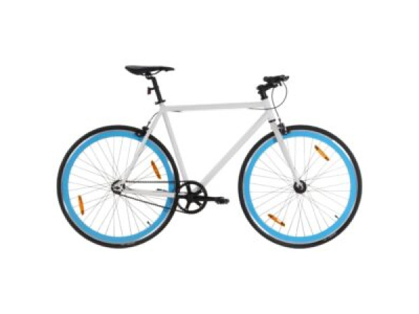 Stadsfiets Blauw wit 55 CM B keuze* – foto 7 – kavel bij XL Auctions