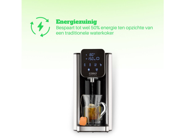 CASO HW660 Turbo Heetwaterdispenser – 2,7L 2600W – foto 9 – kavel bij XL Auctions