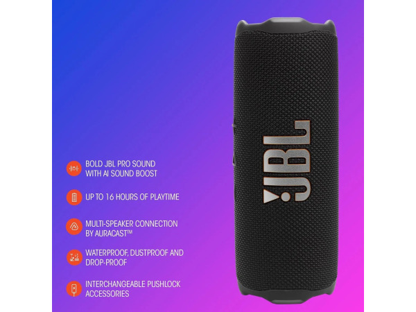 JBL Flip 7 - Portable Bluetooth Speaker - 16 uur - IP68 – foto 6 – kavel bij XL Auctions