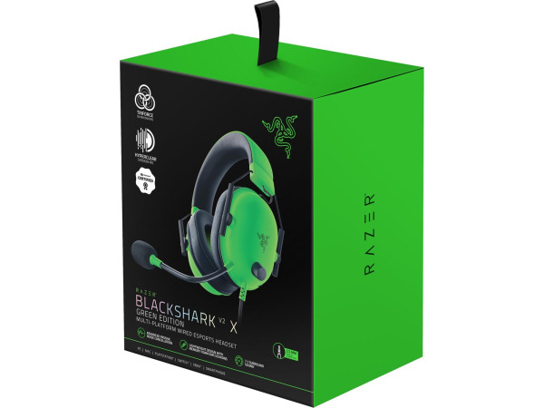 Razer Blackshark V2 X Headset - Green (PS5/PC/MAC/Xbox One) – foto 6 – kavel bij XL Auctions