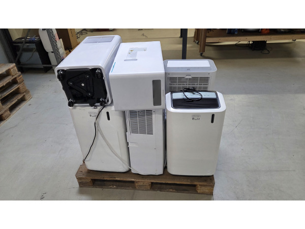 Pallet met (DEFECTE) Mobiele airco's - diverse merken