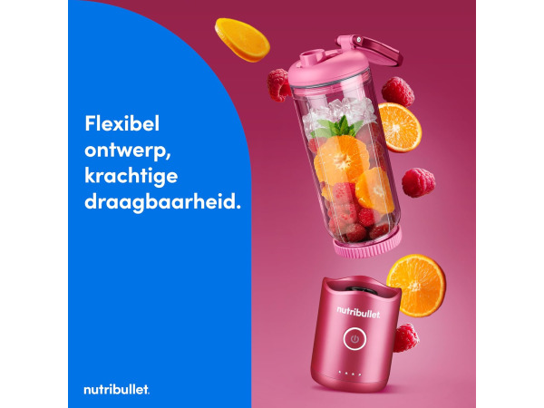 Nutribullet Flex - 650ml - Blender met Drinkdeksel - USB-C – foto 3 – kavel bij XL Auctions