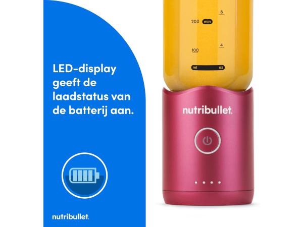 Nutribullet Flex - 650ml - Blender met Drinkdeksel - USB-C – foto 4 – kavel bij XL Auctions