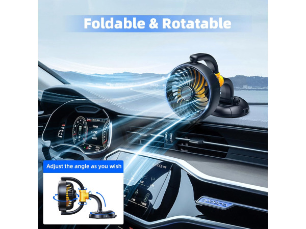 F5501 Auto ventilator - 12v Sigarettenaansteker – foto 3 – kavel bij XL Auctions