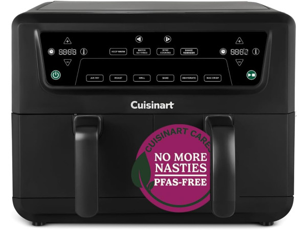 Cuisinart - XXL Dual-Zone Airfryer - 2x5,2L - 2400W – foto 2 – kavel bij XL Auctions
