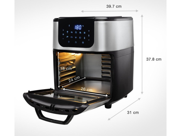 Princess Airfryer Oven DeLuxe 182075 - 11 liter – foto 2 – kavel bij XL Auctions