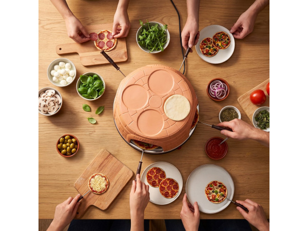 Emerio Pizzarette Origineel - 8 Persoons Pizza Oven (Schade) – foto 3 – kavel bij XL Auctions