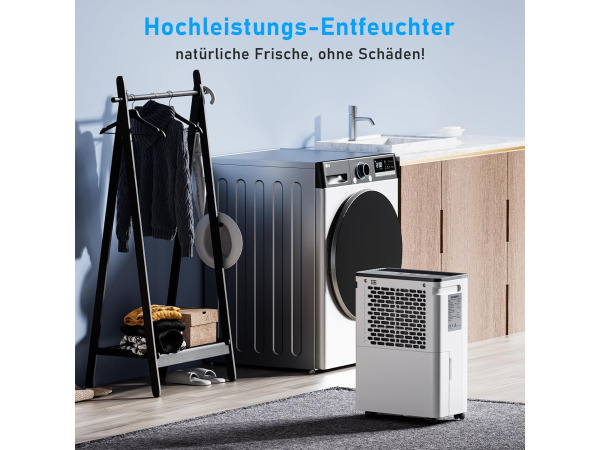 OKYUK Elektrische luchtontvochtiger - 12L - 60 m² – foto 5 – kavel bij XL Auctions