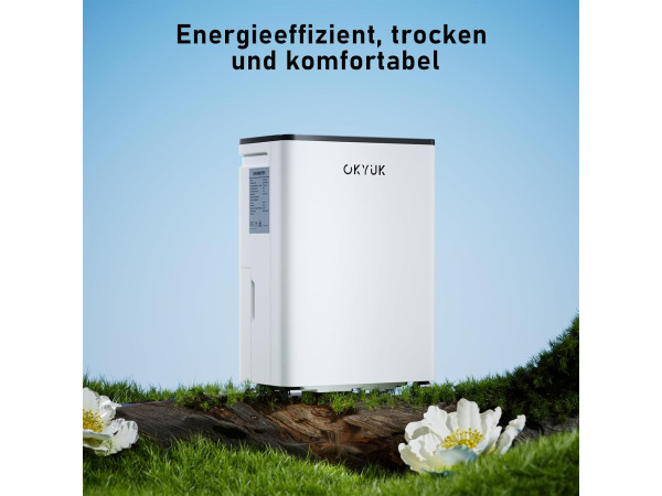 OKYUK Elektrische luchtontvochtiger - 12L - 60 m² – foto 8 – kavel bij XL Auctions