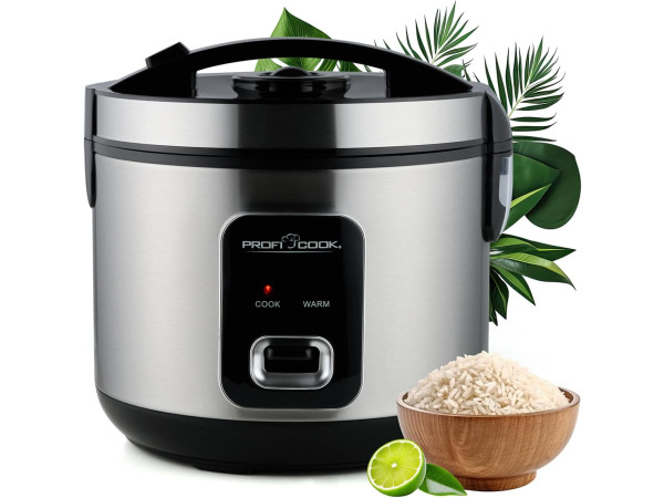 ProfiCook Rijststomer 1,2L - incl. maatbeker & rijstlepel