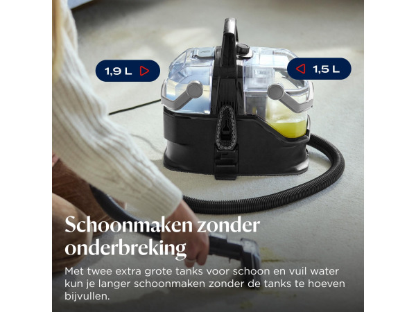 BISSELL SpotClean HydroSteam - Tapijtreiniger - Stoomfunctie – foto 9 – kavel bij XL Auctions
