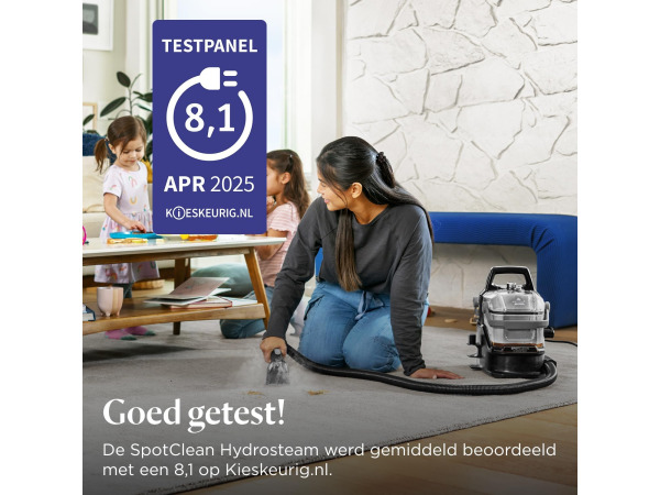 BISSELL SpotClean HydroSteam - Tapijtreiniger - Stoomfunctie – foto 13 – kavel bij XL Auctions