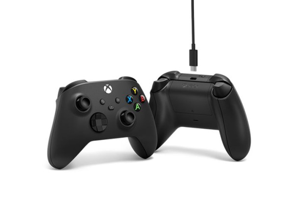 Xbox Draadloze Controller - Carbon Zwart + Kabel USB-C – foto 4 – kavel bij XL Auctions