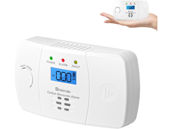 Heiman CO-melder met digitaal display